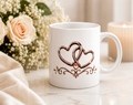 25th Anniversary Personalized Ceramic Mug | Silver Jubilee Gift