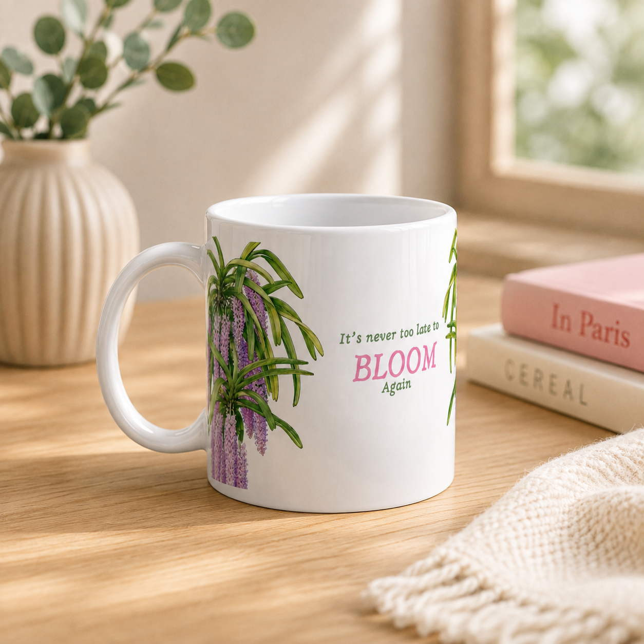 Bloom Again | Inspirational Coffee Mug