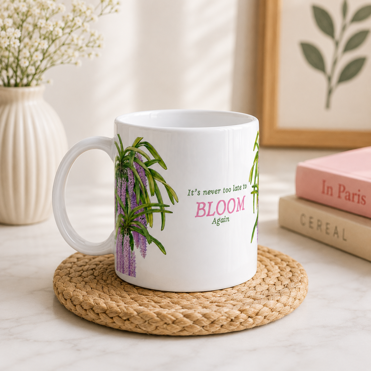 Bloom Again | Inspirational Coffee Mug