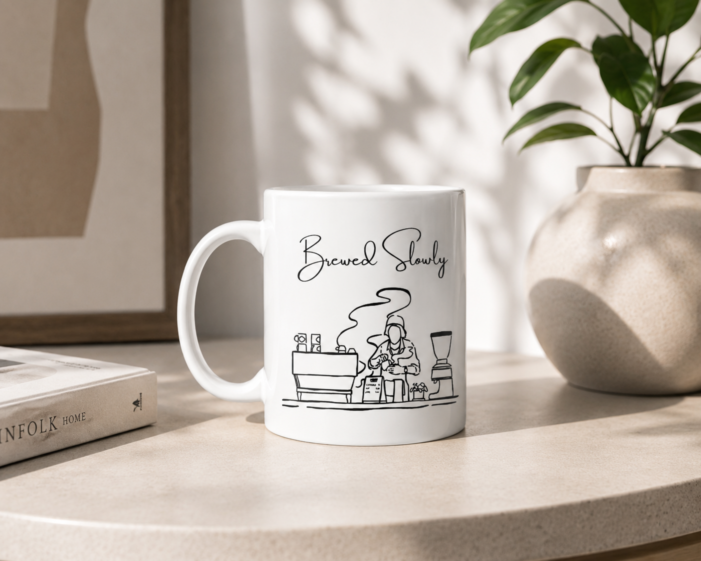 Brewed Slowly | Barista Coffee Mug