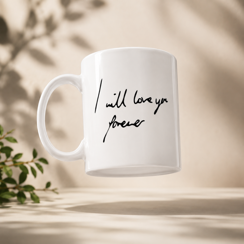 Forever Mug | Handwritten Love Mug