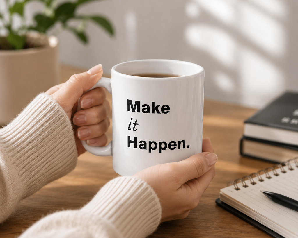 Make It Happen | Productivity Coffee Mug