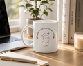 Believe in the Magic | Kawaii Bunny Coffee Mug